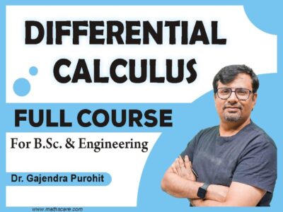 Differential Calculus For B.Sc. and Engineering