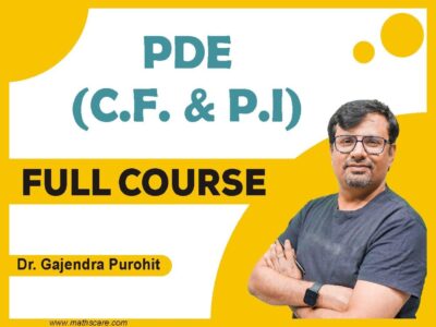 Partial Differential Equation ( CF & PI )