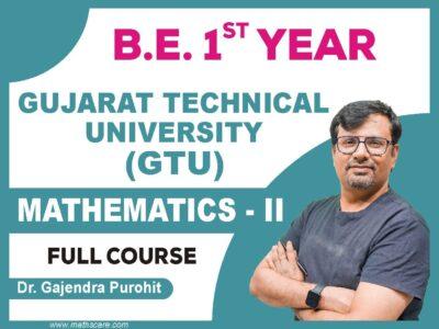 GTU 1st Year Mathematics II