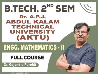 AKTU 2nd Sem Engineering Mathematics 2