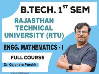 RTU 1st Sem Engineering Mathematics 1