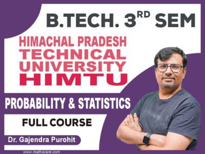 HIMTU 3rd Sem Engineering Probability & Statistics
