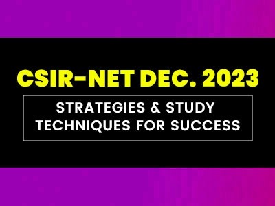 CSIR NET dec 2023