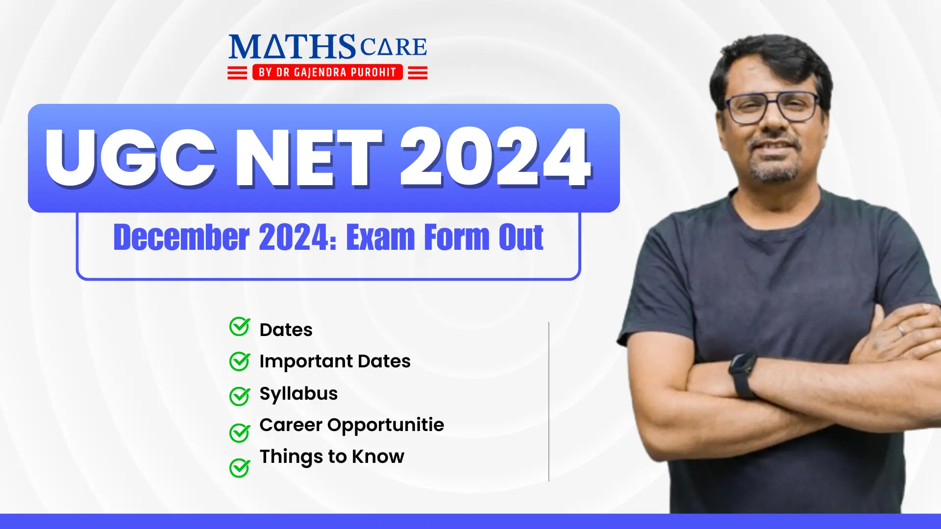 Ugc net december 2024 exam form out mathscare
