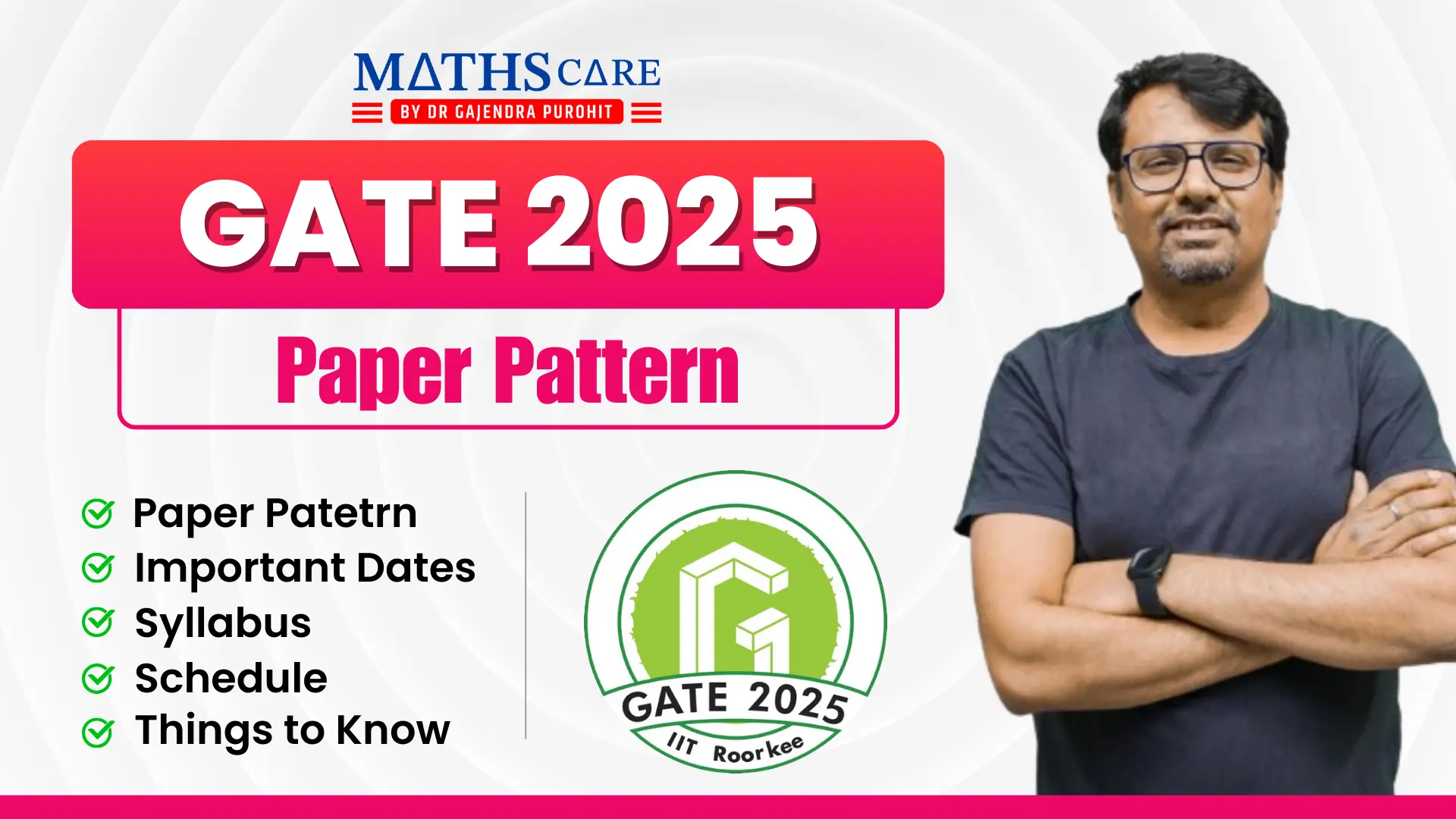 GATE Paper pattern 2025