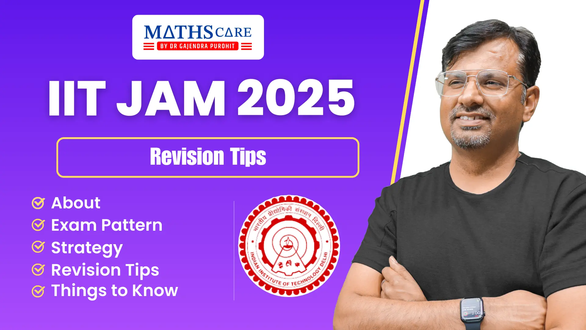 IIT JAM 2025 Revision Tips