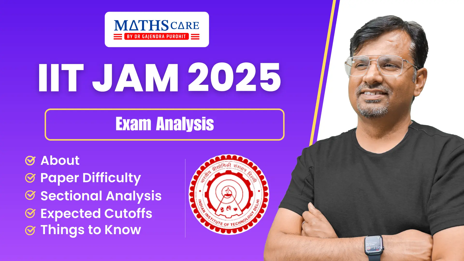 IIT JAM 2025 Exam Analysis