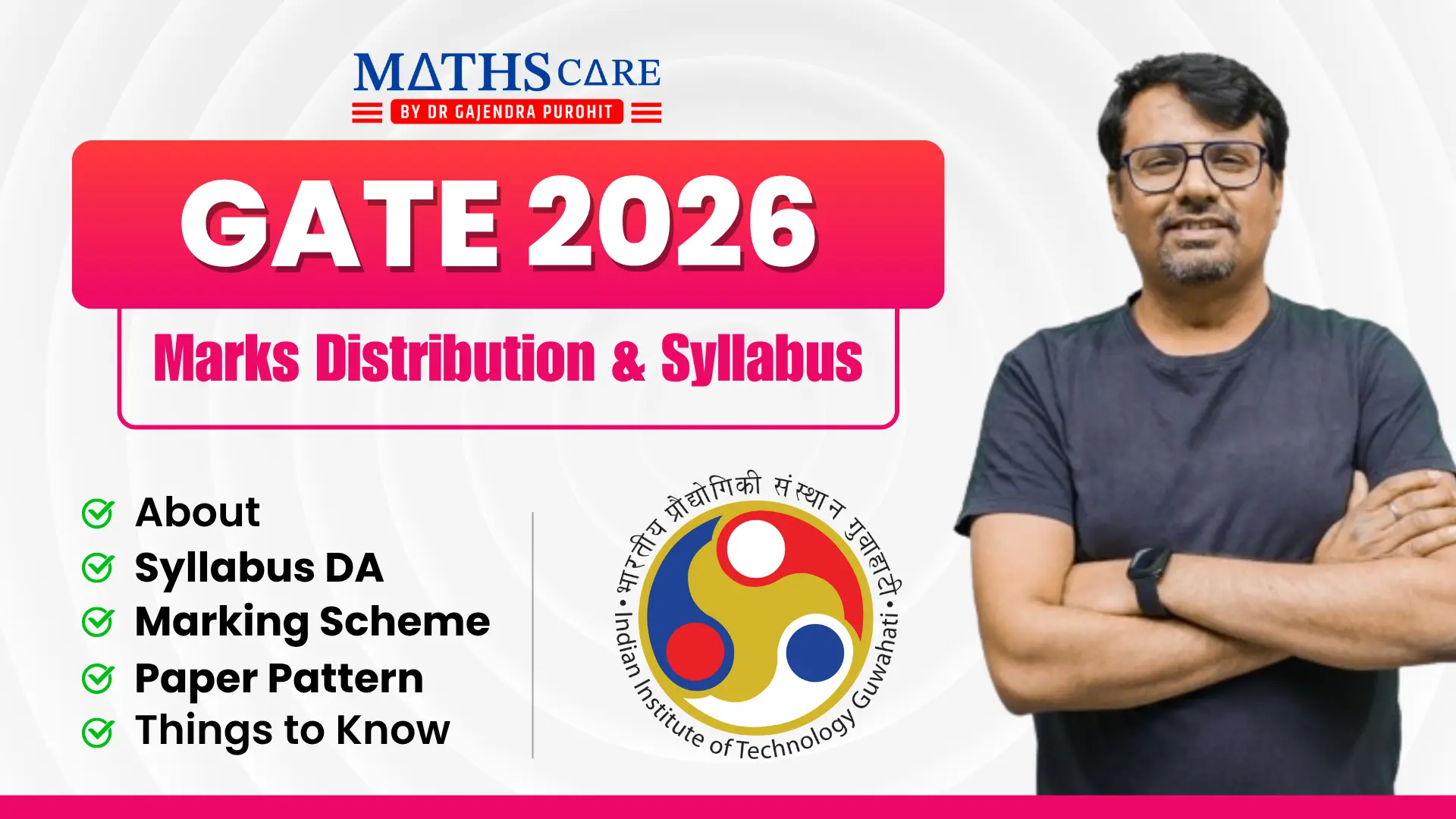GATE Exam Marks Distribution & Syllabus