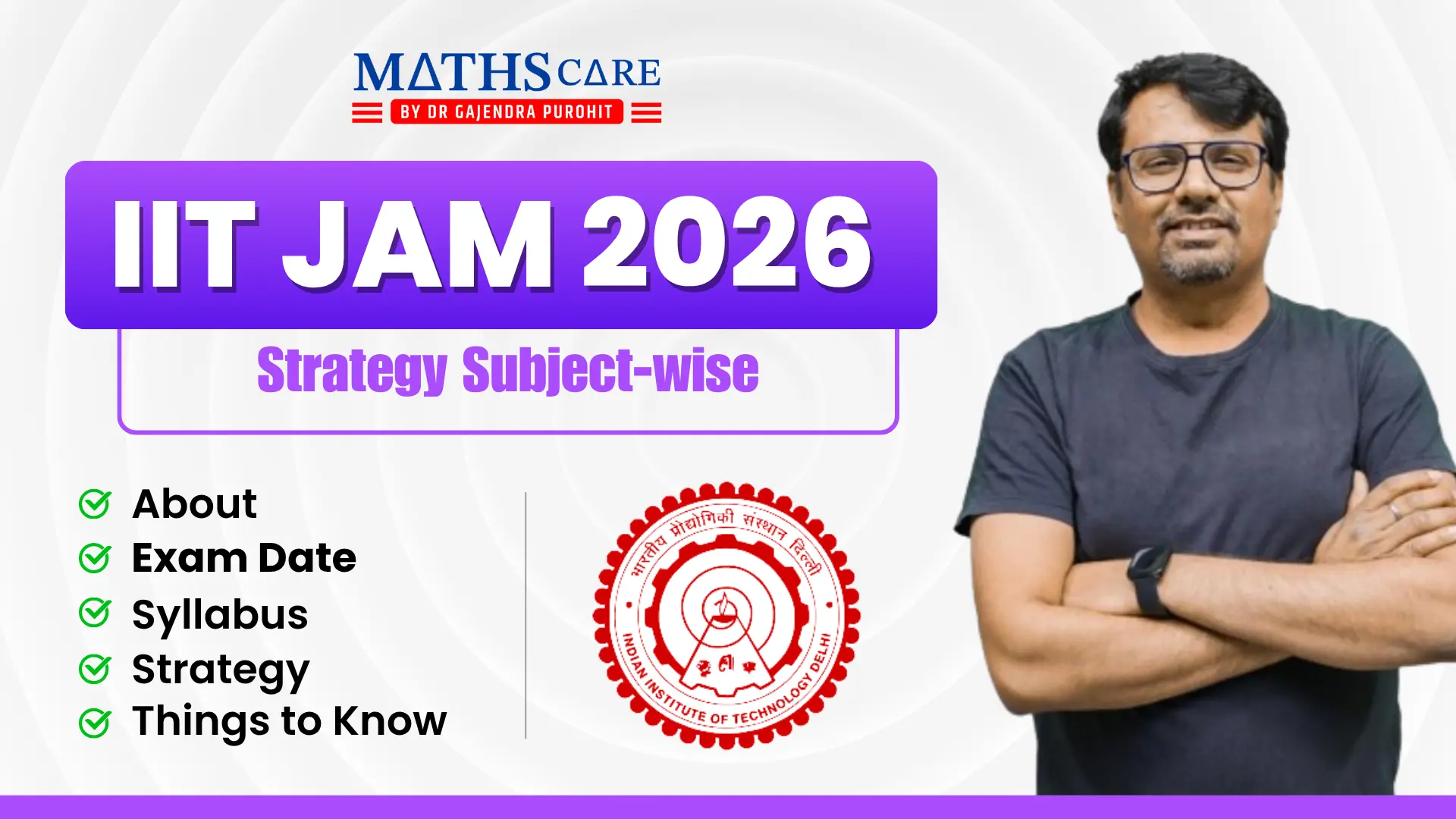IIT JAM Preparation Strategy Subject-wise