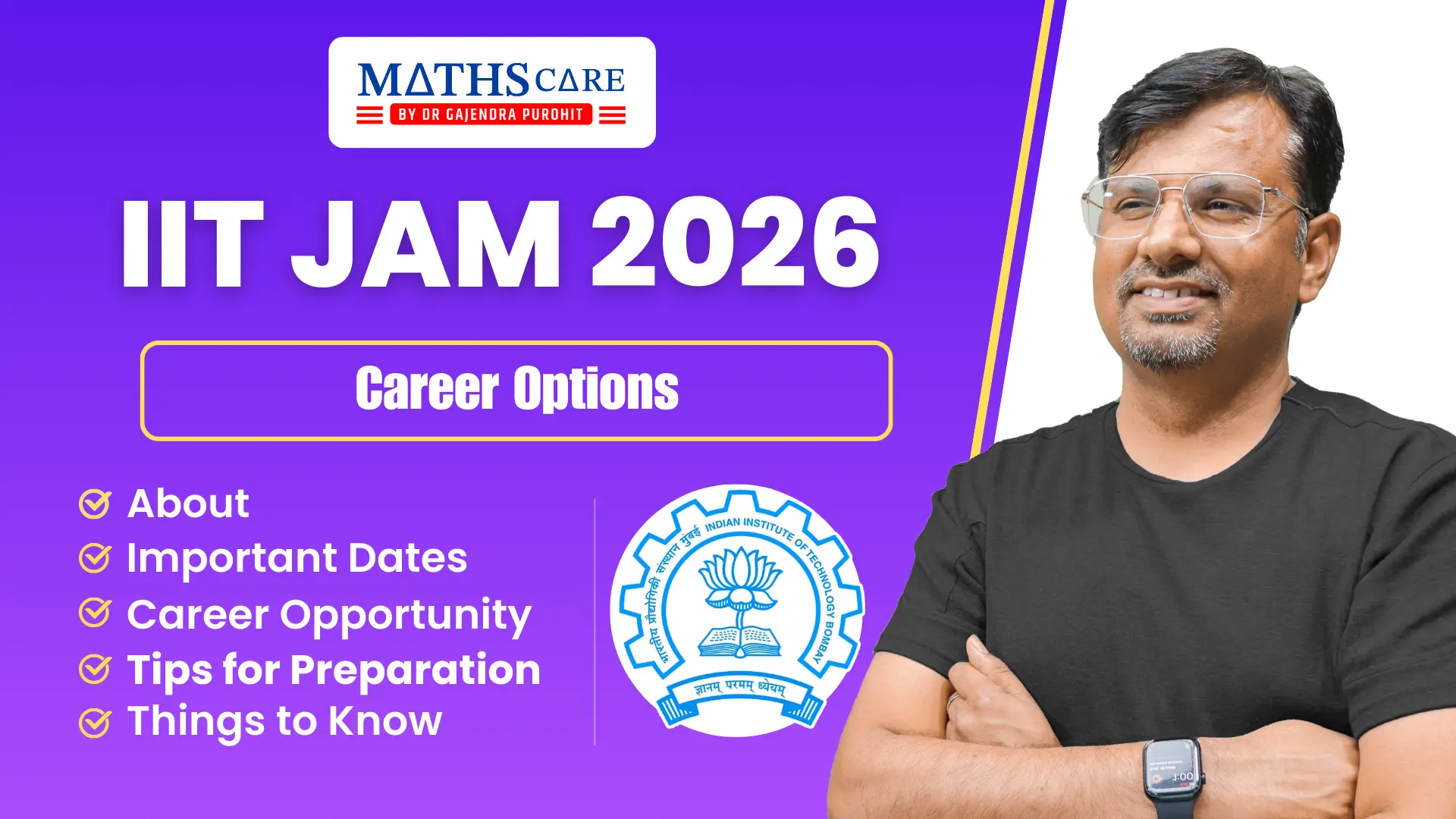 IIT JAM 2026 Career Options
