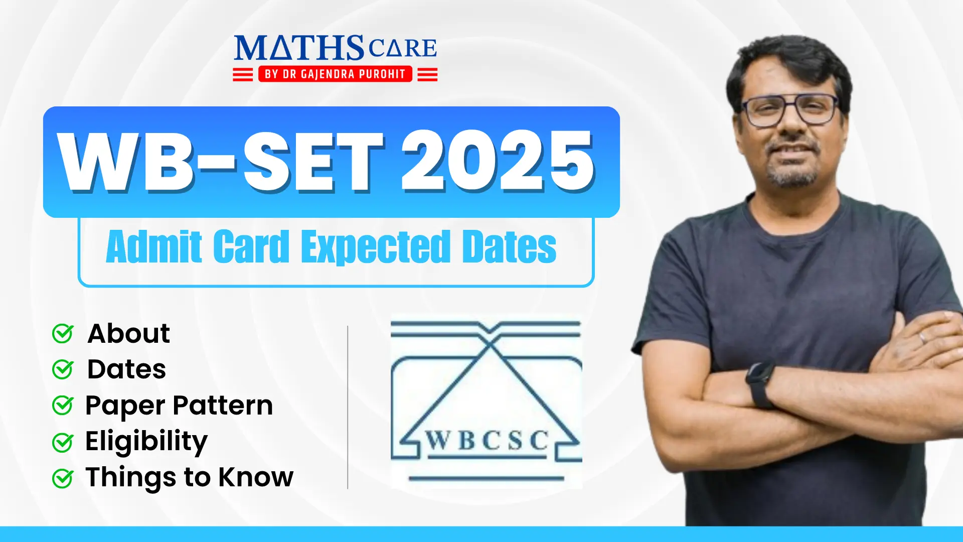 WB SET Admit Card Expected Dates 2025