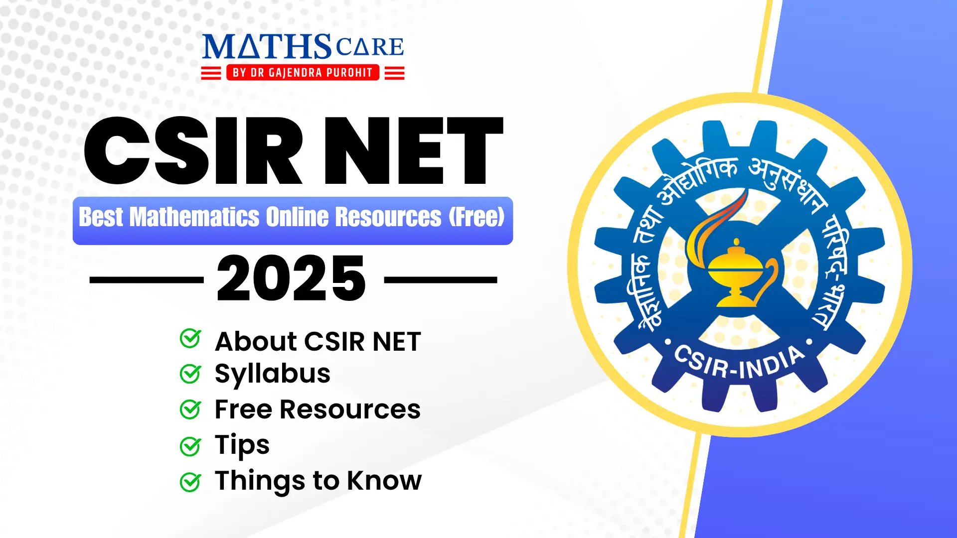 Best CSIR NET Mathematics Online Resources (Free)