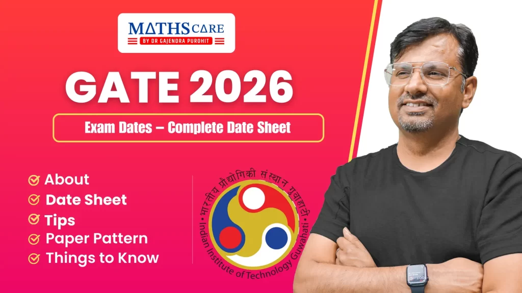 GATE 2026 Exam Dates – Complete Date Sheet