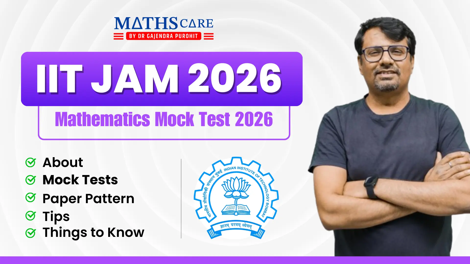 IIT JAM Mathematics Mock Test 2026