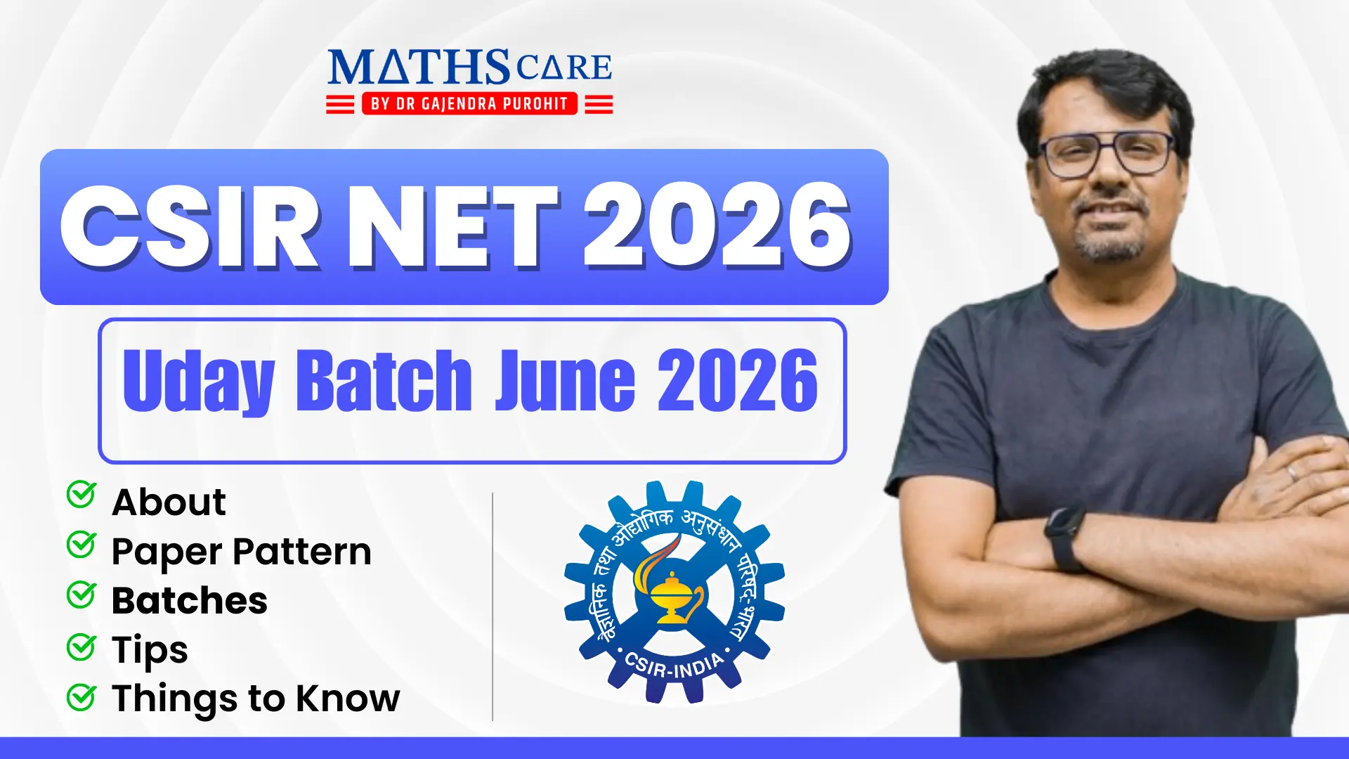 CSIR NET Mathematics Coaching June 2026