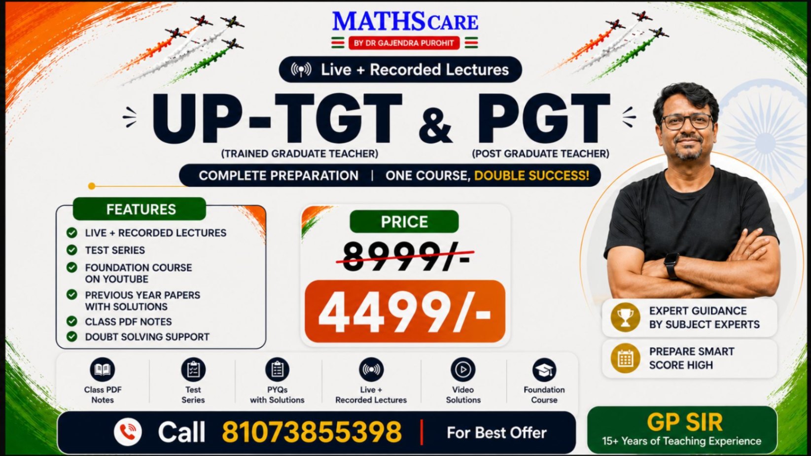 UP-TGT & PGT NEW MATHEMATICS COURSE