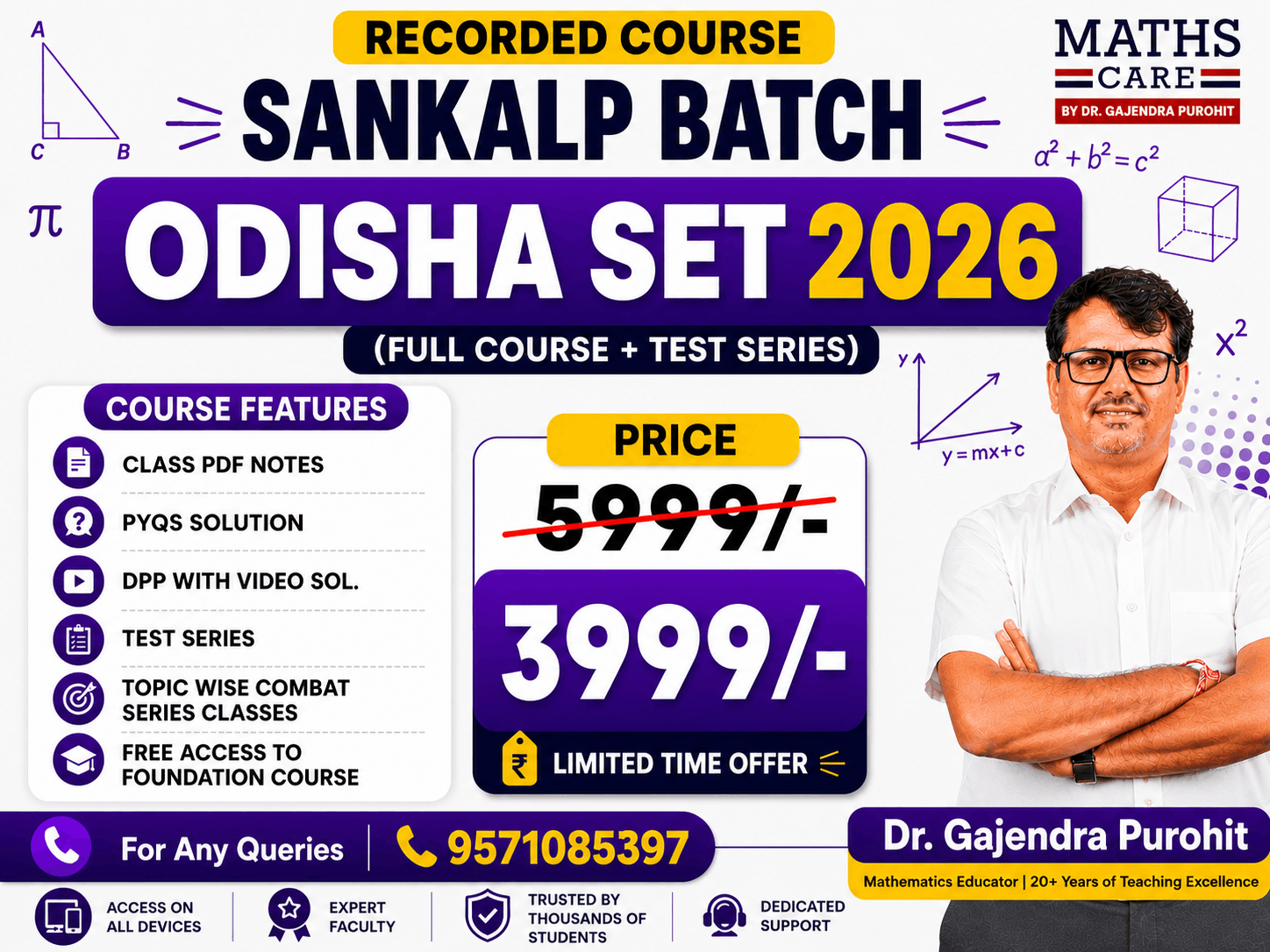 SANKALP BATCH RECORDED - ODISHA SET EXAM 2026