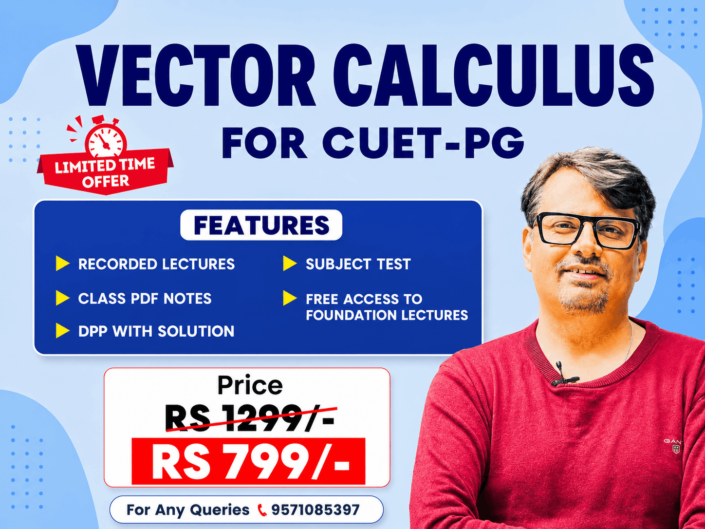 VECTOR CALCULUS RECORDED COURSE