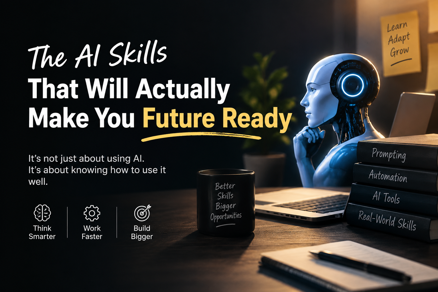 AI skills for students including prompting, automation and AI tools